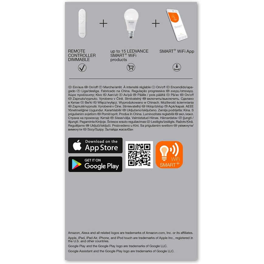 Ledvance - Remote control SMART+ 2xAAA Wi-Fi