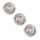 Ledvance - Set of 3 Dimmable LED Recessed Downlights SIMPLE LED/4.9W/230V