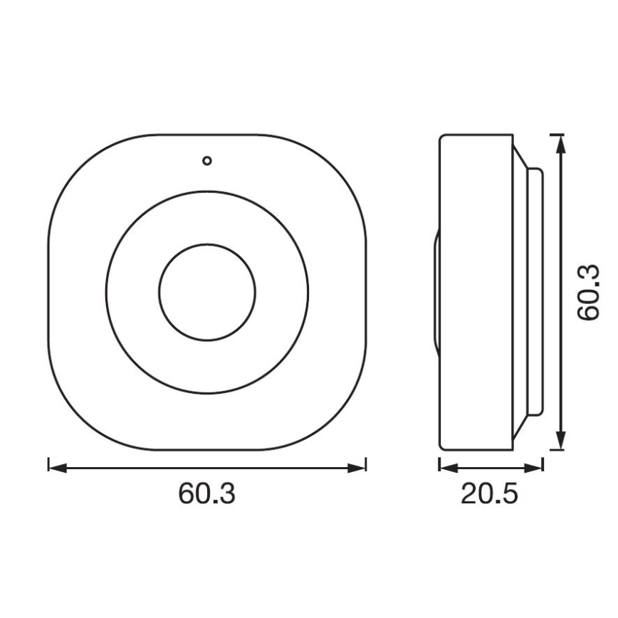 Ledvance - Smart motion sensor SMART+ 3,7V Wi-fi