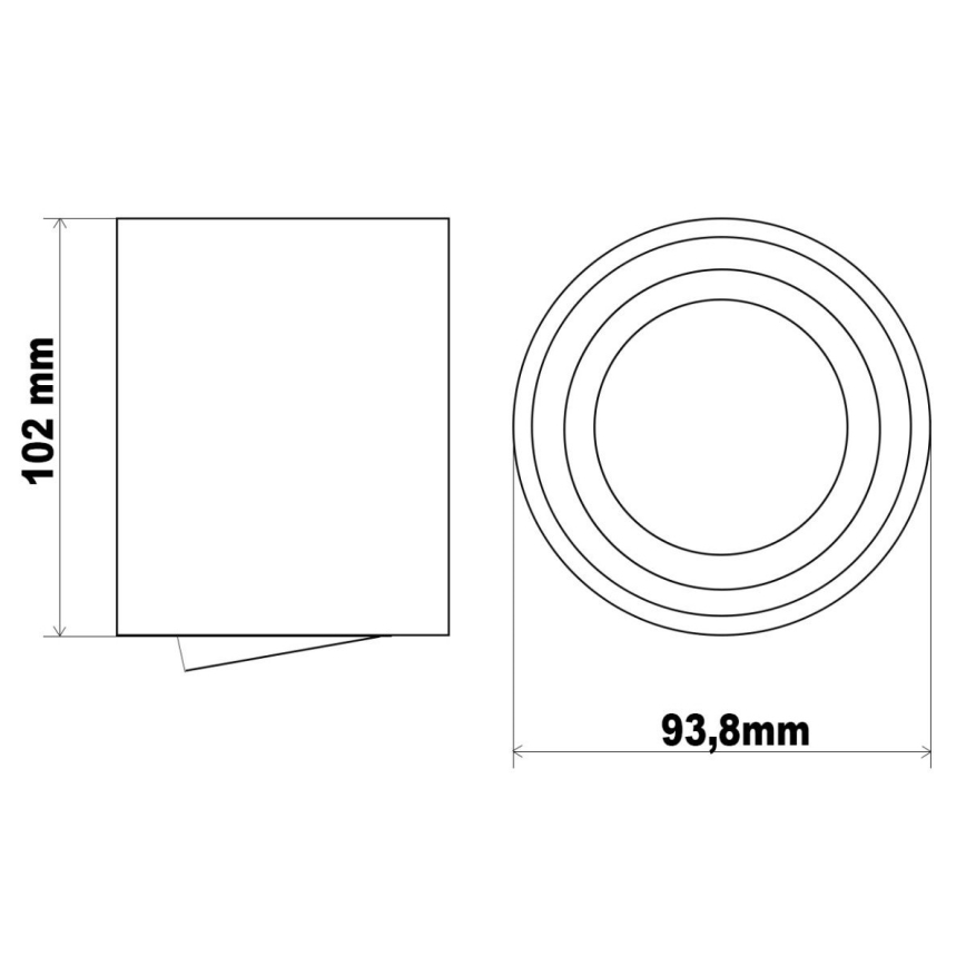 Ledvance - Spotlight TUBA 1xGU10/50W/230V