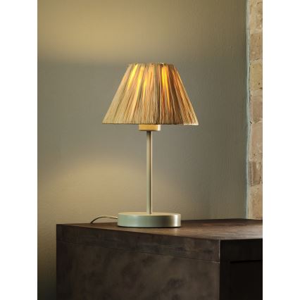 Ledvance - Table lamp DECOR RAFFIA 1xE27/15W/230V raffia bast