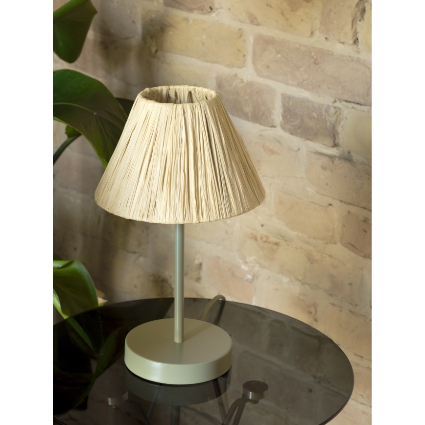 Ledvance - Table lamp DECOR RAFFIA 1xE27/15W/230V raffia bast