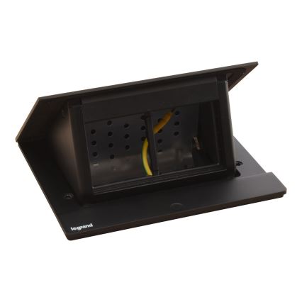 Legrand 654802 - Socket frame for table top POP-UP 4M black