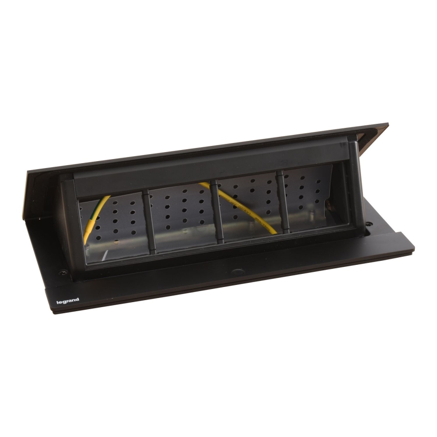 Legrand 654810 - Socket frame for table top POP-UP 8M black