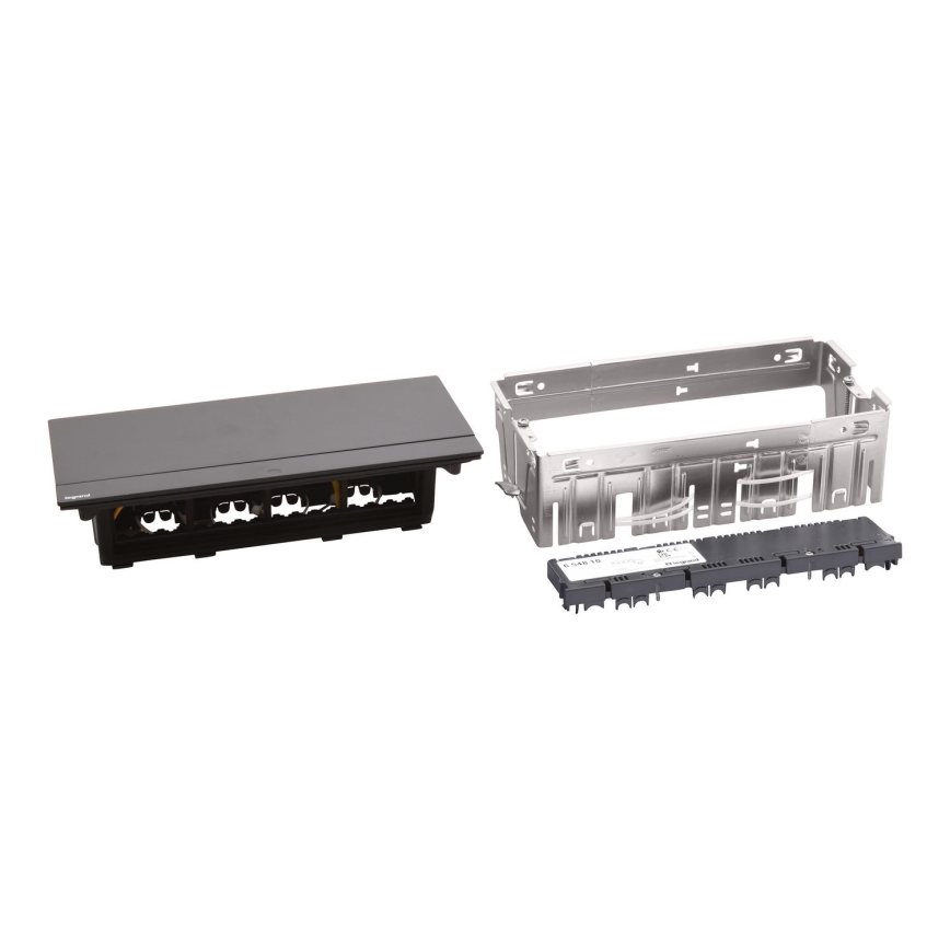 Legrand 654810 - Socket frame for table top POP-UP 8M black
