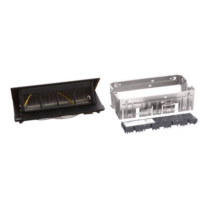 Legrand 654810 - Socket frame for table top POP-UP 8M black