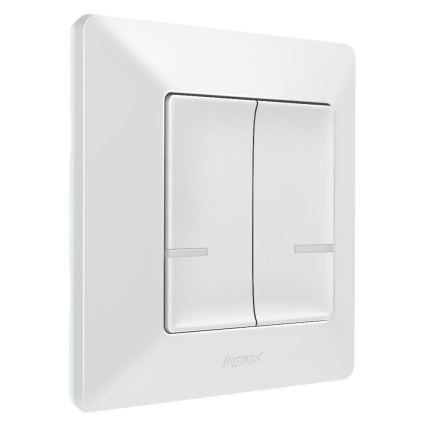 Legrand 752187- Smart wireless 2-button switch VALENA 1xCR2032 Wi-Fi IP40
