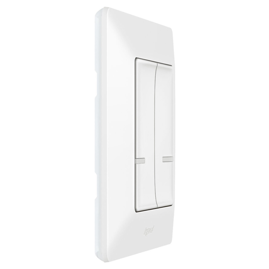 Legrand 752187- Smart wireless 2-button switch VALENA 1xCR2032 Wi-Fi IP40