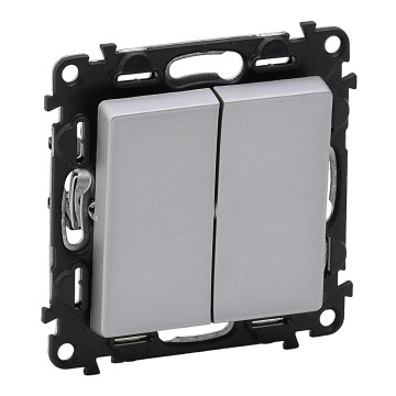 Legrand 752305 - Serial switch VALENA LIFE no. 5 250V/10A aluminum