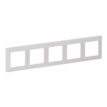 Legrand 754005 - VALENA LIFE 5-gang switch frame, white