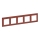 Legrand 754075 - VALENA LIFE 5-gang switch frame, brick red