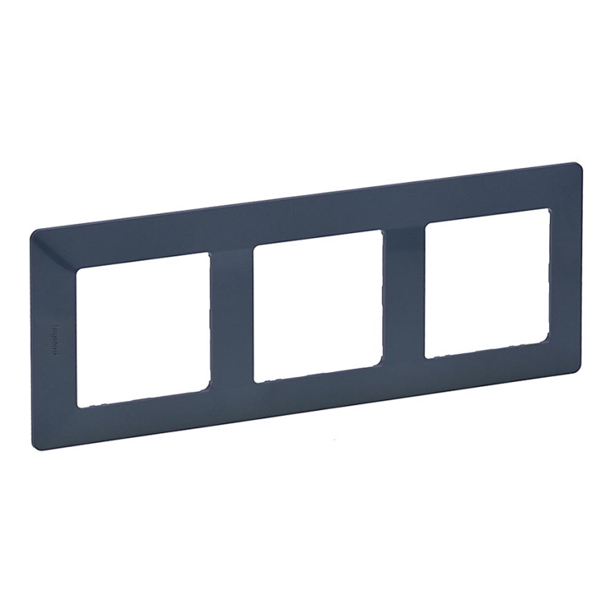 Legrand 754093 - Switch frame VALENA LIFE 3P blue