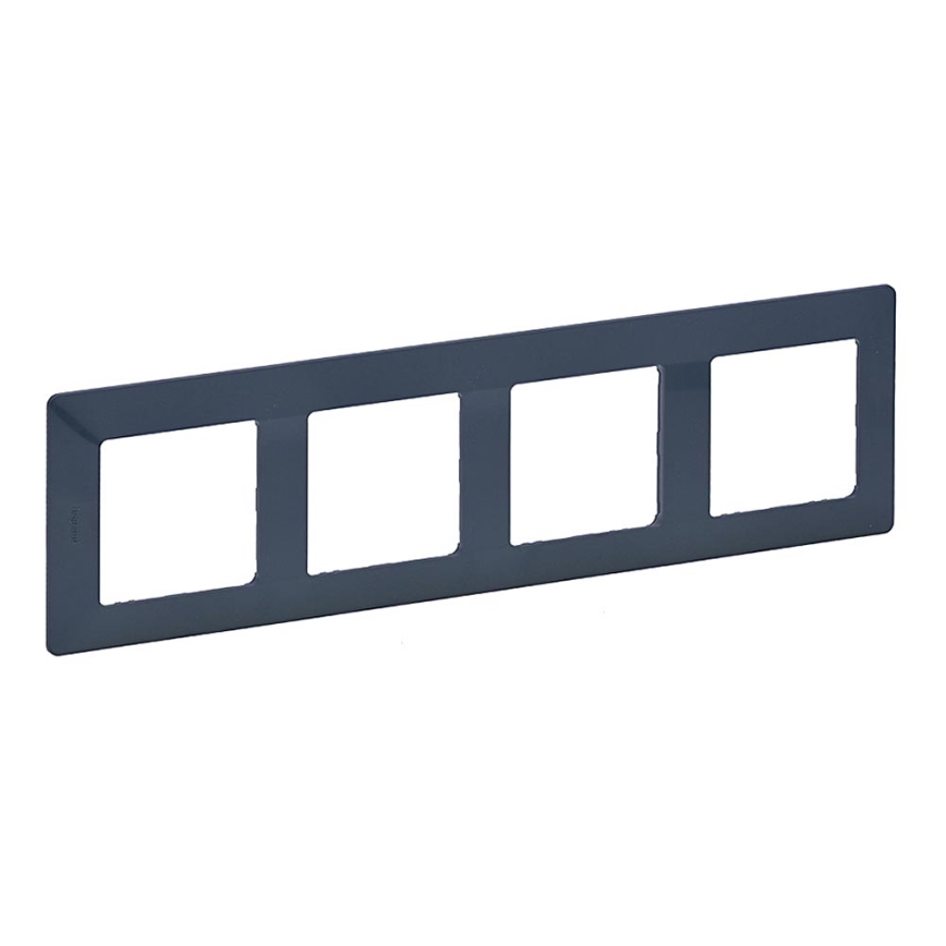 Legrand 754094 - Switch frame VALENA LIFE 4P azure