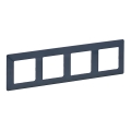 Legrand 754094 - VALENA LIFE 4-gang switch frame, azure