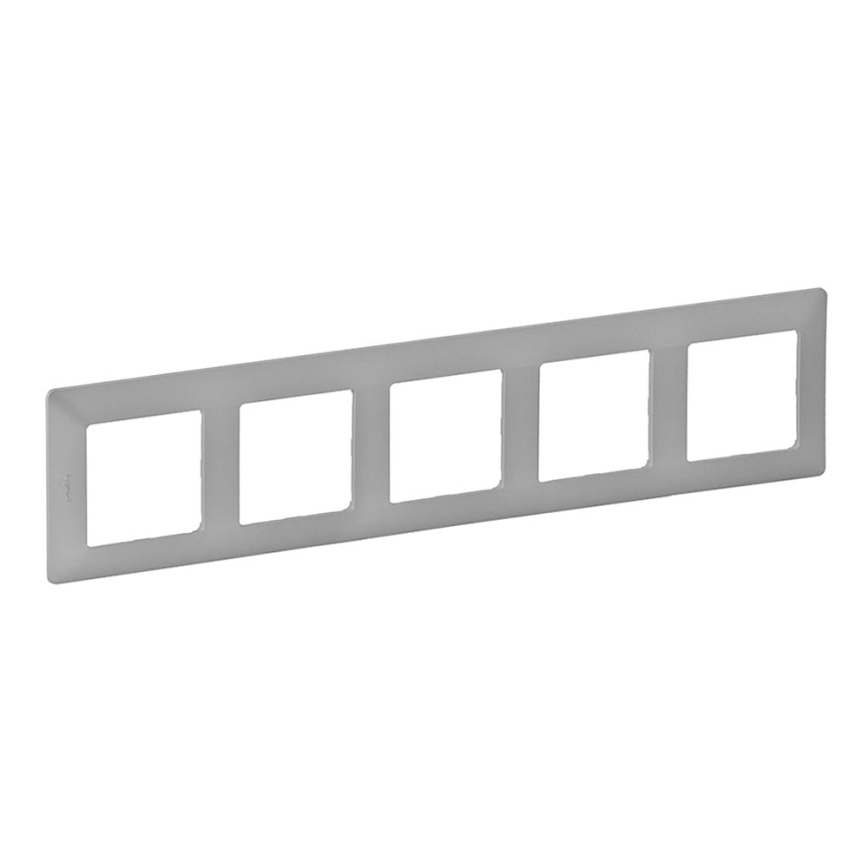 Legrand 754135 - Switch frame VALENA LIFE 5P aluminum