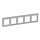 Legrand 754135 - Switch frame VALENA LIFE 5P aluminum