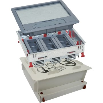 LEGRAND - Floor box for concrete 18 modules (9 devices 45x45)