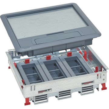 LEGRAND - Floor box for double floors 18 modules (9 devices 45x45)