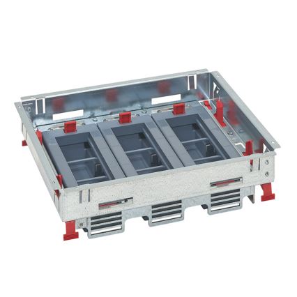 LEGRAND - Floor box for double floors 18 modules (9 devices 45x45)