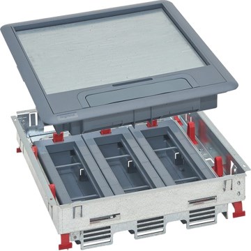 LEGRAND - Floor box for double floors 24 modules (12 devices 45x45)