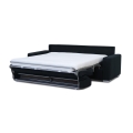 LEKA Blue 3-Seater Sofa Bed for Everyday Sleeping