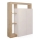 LENOR Chest of Drawers Cashmere/Brown