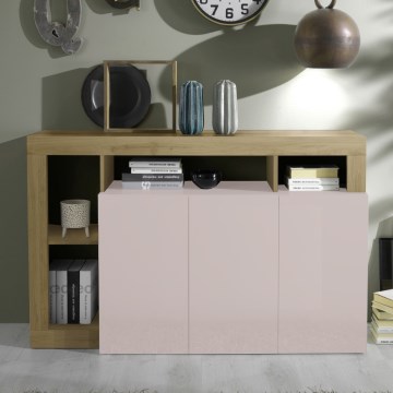 LENOR Chest of Drawers Cashmere/Brown