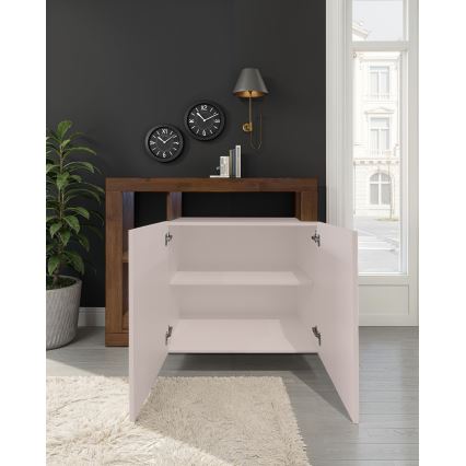LENOR chest of drawers cashmere/oak