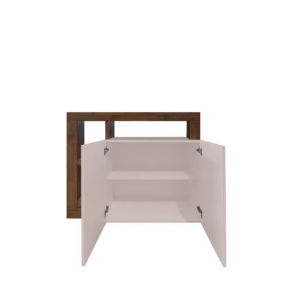 LENOR chest of drawers cashmere/oak