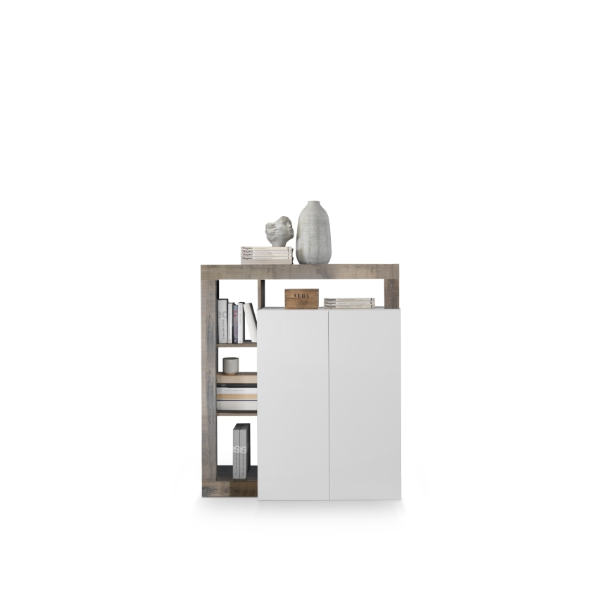 LENOR Chest of Drawers White/Brown
