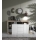 LENOR Chest of Drawers, White/Brown