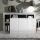 LENOR chest of drawers white/grey concrete