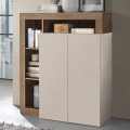 LENOR dresser in Cashmere/Oak