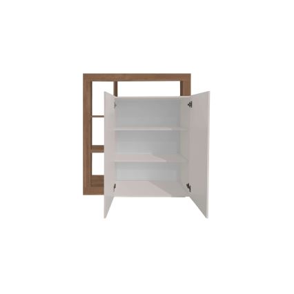 LENOR dresser in Cashmere/Oak