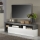 LENOR TV Stand, White/Anthracite
