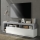 LENOR TV Stand, White/Grey Concrete Effect
