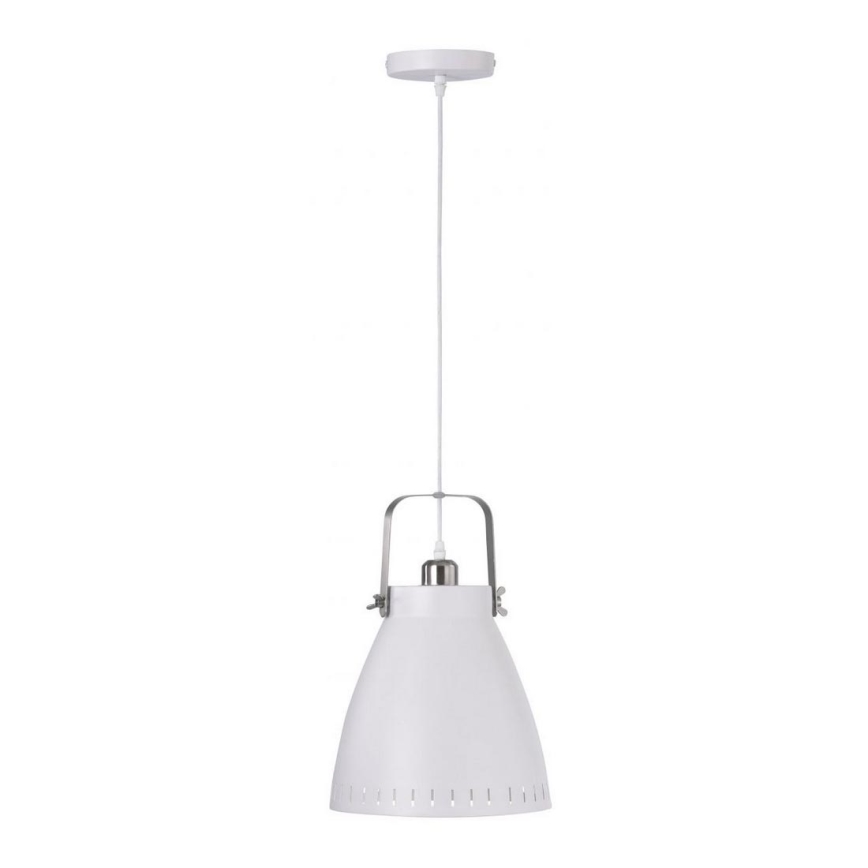 Leuchten Direkt 11059-16 - Chandelier on a string EVA 1xE27/60W/230V d. 21,5 cm white