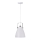 Leuchten Direkt 11059-16 - Chandelier on a string EVA 1xE27/60W/230V d. 21,5 cm white