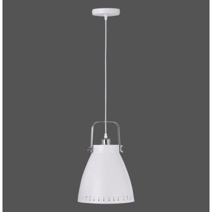 Leuchten Direkt 11059-16 - Chandelier on a string EVA 1xE27/60W/230V d. 21,5 cm white