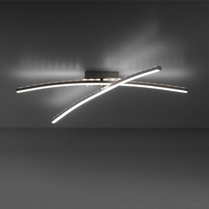 Leuchten Direkt 11255-55 - LED RGB Dimmable surface-mounted chandelier ALINA 2xLED/8,1W/230V 2700-5000K + remote control