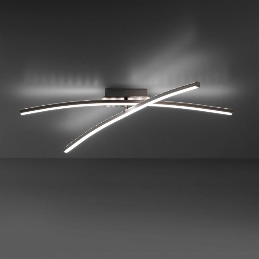 Leuchten Direkt 11255-55 - LED RGB Dimmable surface-mounted chandelier ALINA 2xLED/8,1W/230V 2700-5000K + remote control