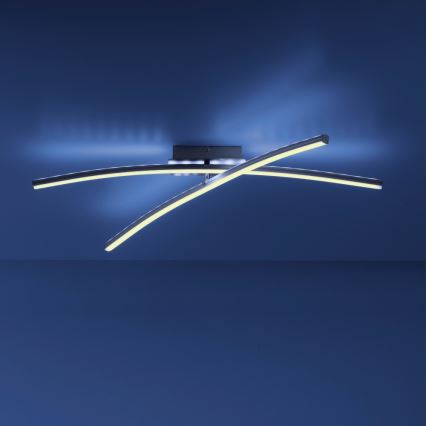 Leuchten Direkt 11255-55 - LED RGB Dimmable surface-mounted chandelier ALINA 2xLED/8,1W/230V 2700-5000K + remote control