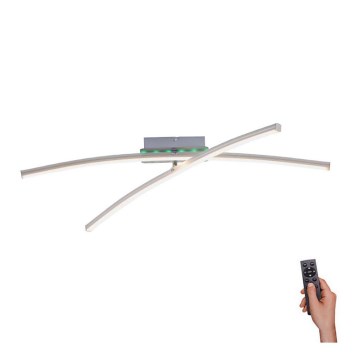 Leuchten Direkt 11255-55 - LED RGB Dimmable surface-mounted chandelier ALINA 2xLED/8,1W/230V 2700-5000K + remote control