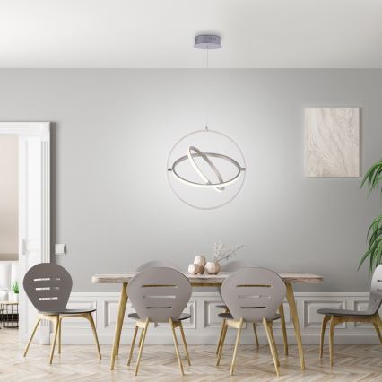 Leuchten Direkt 11260-55 - LED Dimming chandelier on a string JELLA 3xLED/28W/230V