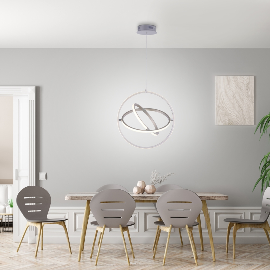 Leuchten Direkt 11260-55 - LED Dimming chandelier on a string JELLA 3xLED/28W/230V