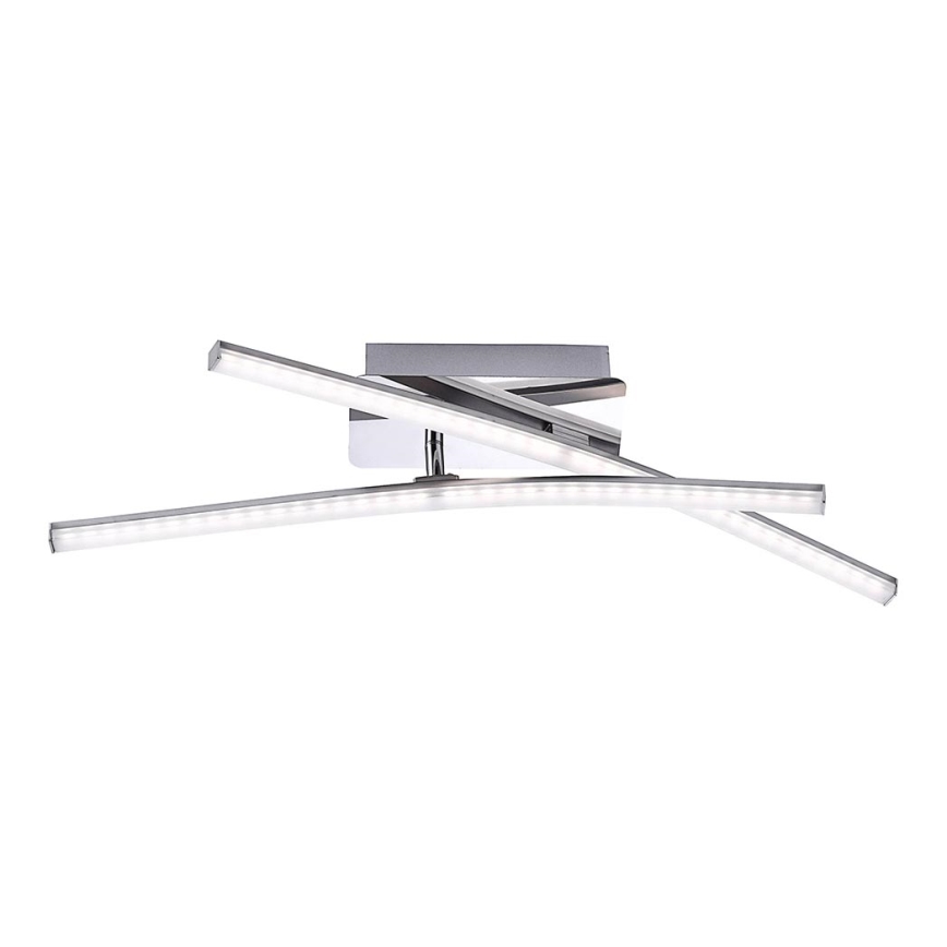 Leuchten Direkt 11270-55 - LED Surface-mounted chandelier SIMON 2xLED/5W/230V matte chrome