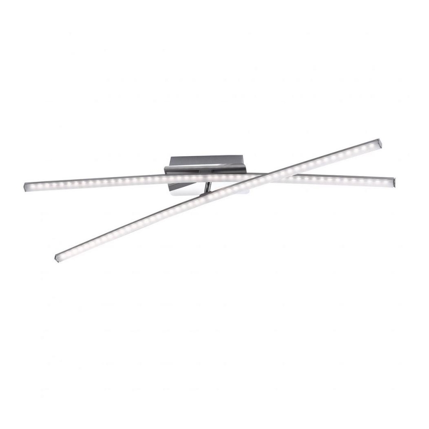 Leuchten Direkt 11272-55 - LED Surface-mounted chandelier SIMON 2xLED/8W/230V matte chrome