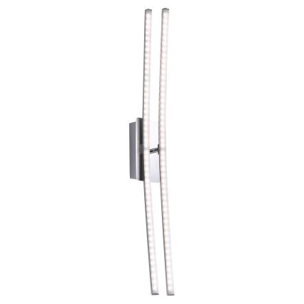 Leuchten Direkt 11272-55 - LED Surface-mounted chandelier SIMON 2xLED/8W/230V matte chrome