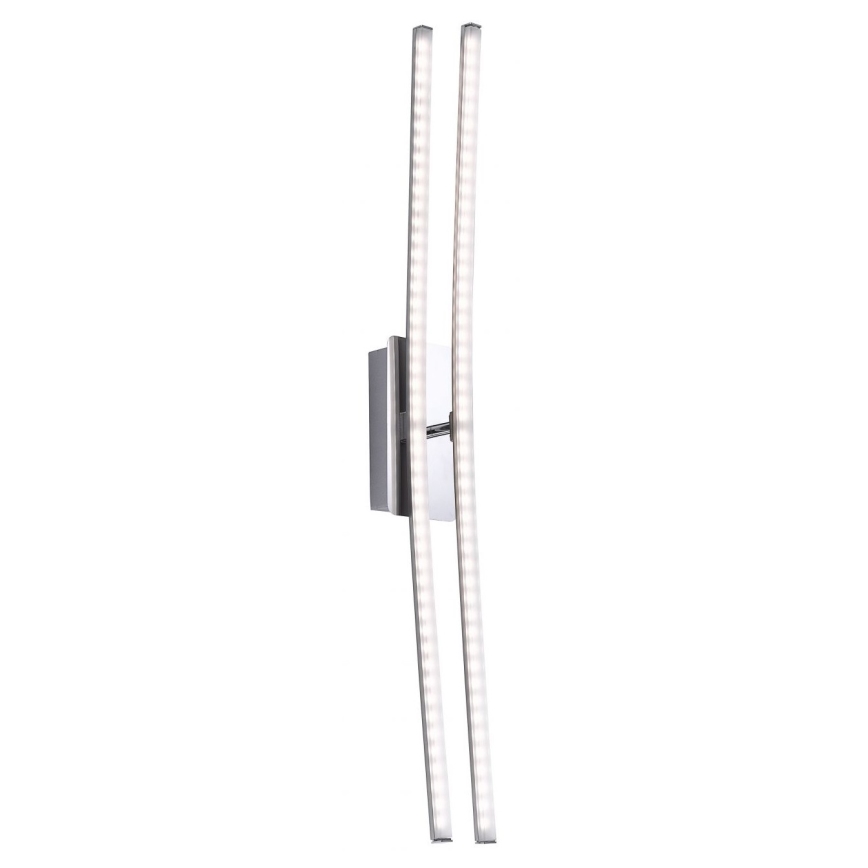 Leuchten Direkt 11272-55 - LED Surface-mounted chandelier SIMON 2xLED/8W/230V matte chrome