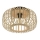 Leuchten Direkt 11412-79 - Surface-mounted chandelier RACOON 1xE27/40W/230V d. 40 cm bamboo